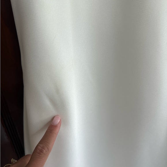 Anthropologie BHLDN Watters Orlie Strapless Corset
Satin Sheath Wedding Gown - Picture 8 of 15